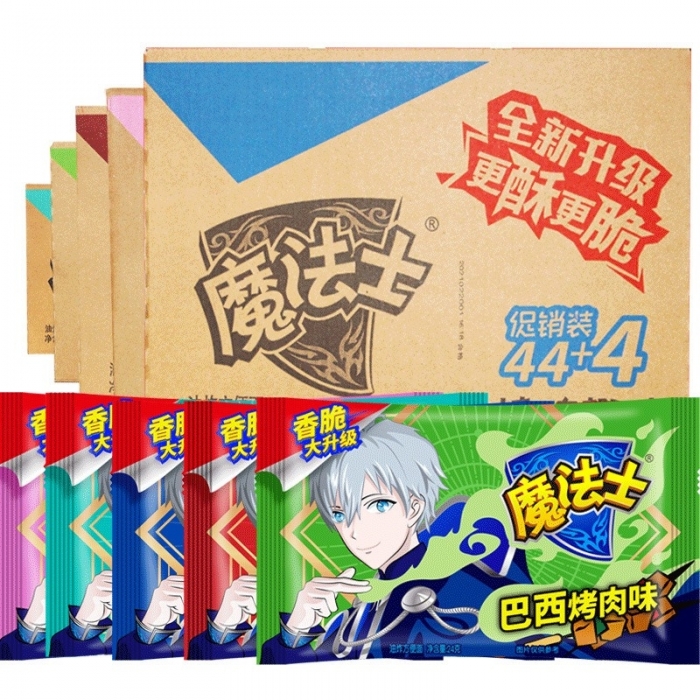 魔法士干脆面一箱 20g*48包